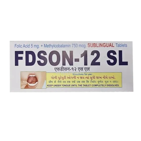 fdson 12 sl tablet 10's